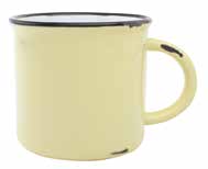 Kaffeetasse-im-Emaille-Look-von-Canvas-Home-in-gelb